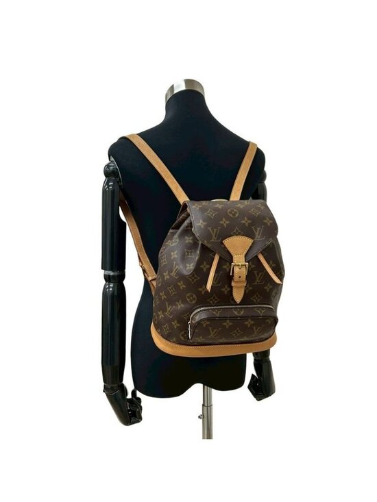 Louis Vuitton Vintage Montsouris MM Monogram Leather main image 8